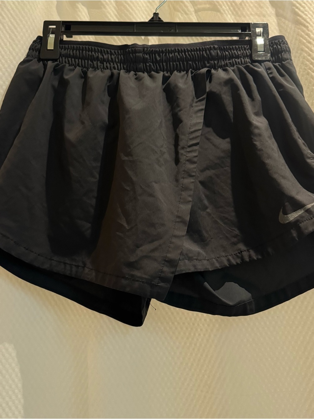 Nike Black Athletic Training Shorts with Inner Liner